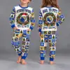 Pittsburgh Panthers Kids Christmas Pajama Set