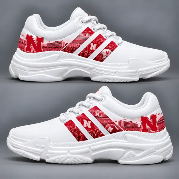 Nebraska Cornhuskers Ultimate Fan Spirit Sneakers – Game Day Edition