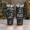 Iowa Hawkeyes Veterans Salute To Service 40oz Tumbler