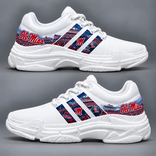 Ole Miss Rebels Ultimate Fan Spirit Sneakers – Game Day Edition