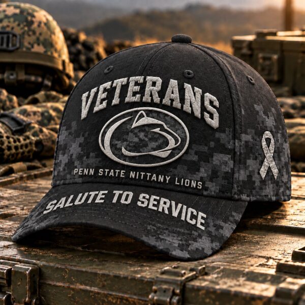 Penn State Nittany Lions Veterans Salute To Service Baseball Cap