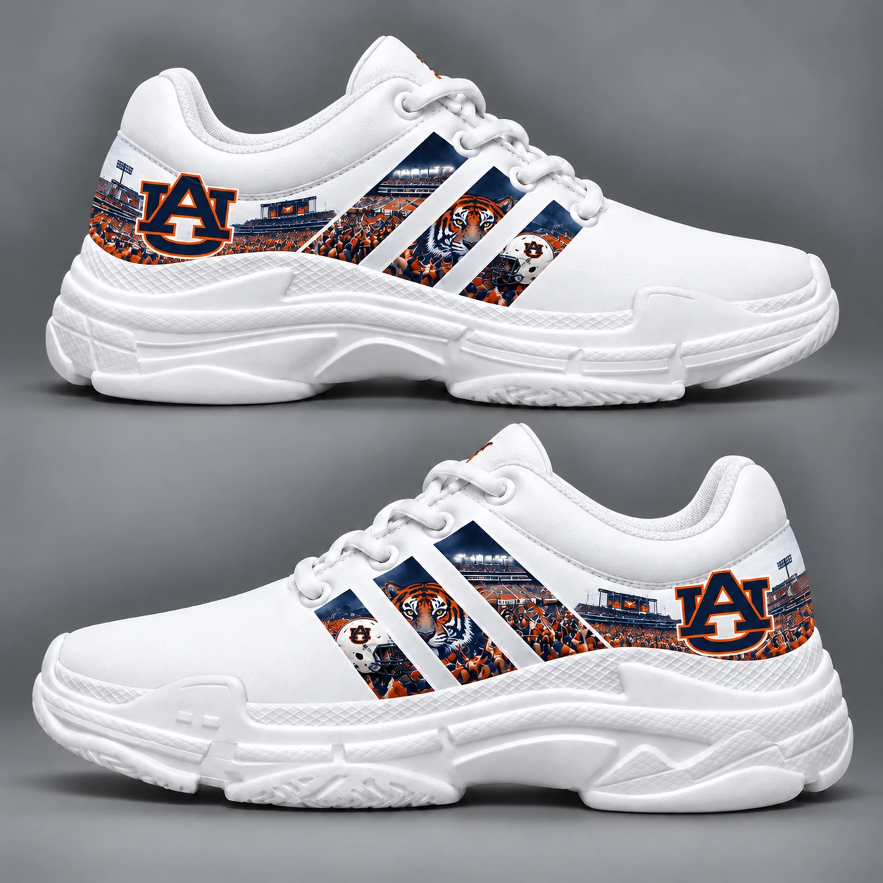 Auburn Tigers Ultimate Fan Spirit Sneakers – Game Day Edition