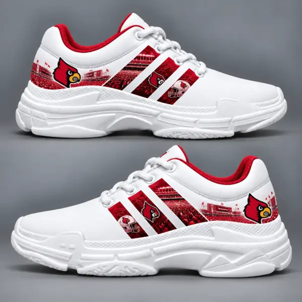 Louisville Cardinals Ultimate Fan Spirit Sneakers – Game Day Edition