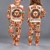 Texas Longhorns Kids Christmas Pajama Set
