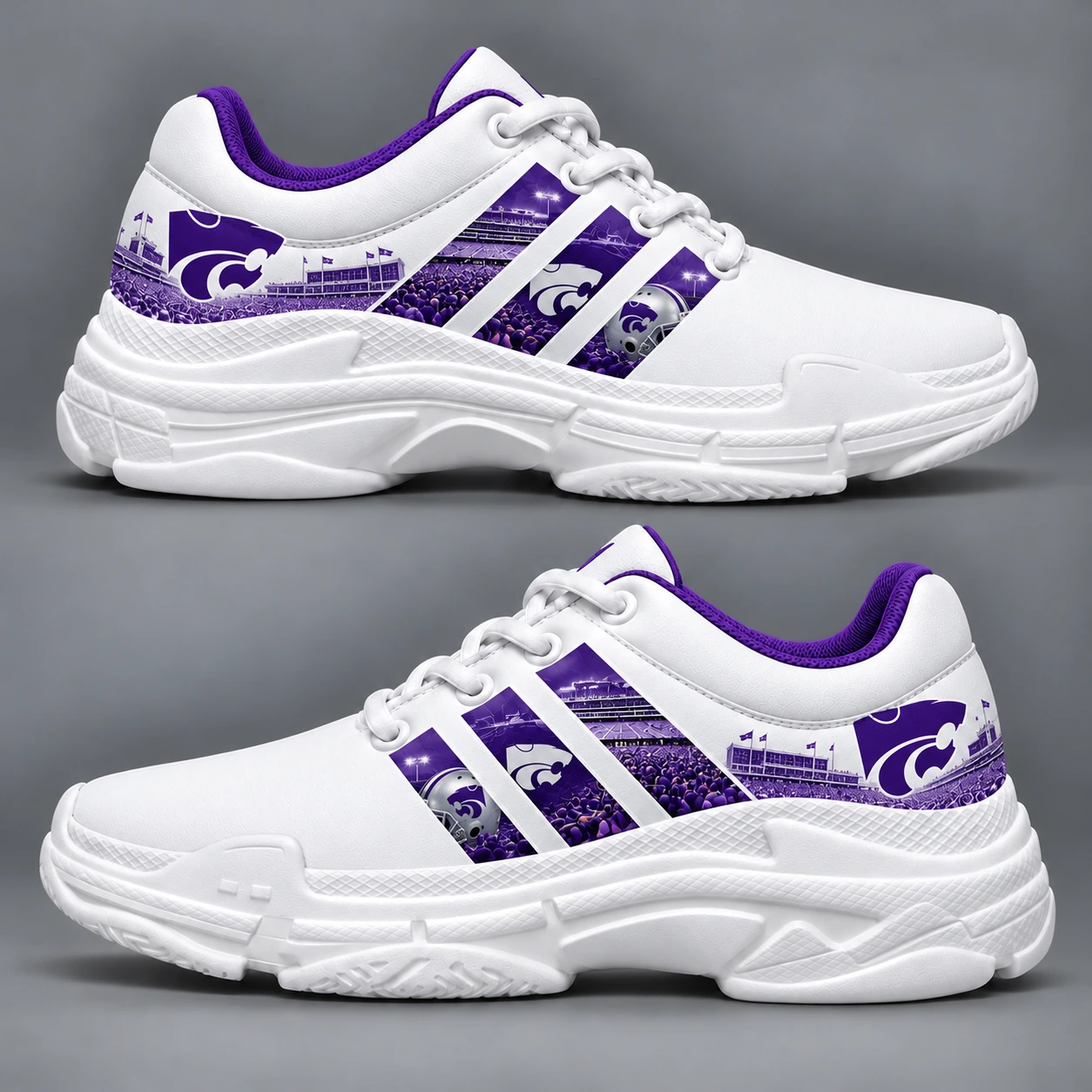 Kansas State Wildcats Ultimate Fan Spirit Sneakers – Game Day Edition