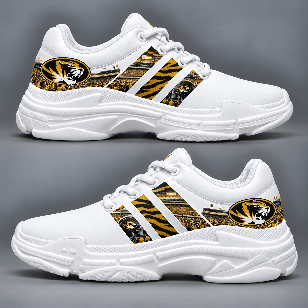 Missouri Tigers Ultimate Fan Spirit Sneakers – Game Day Edition